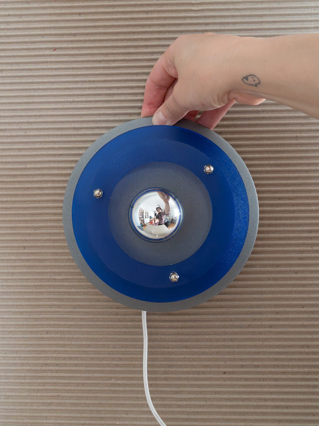 Niebieski kinkiet STAR // Design Light
