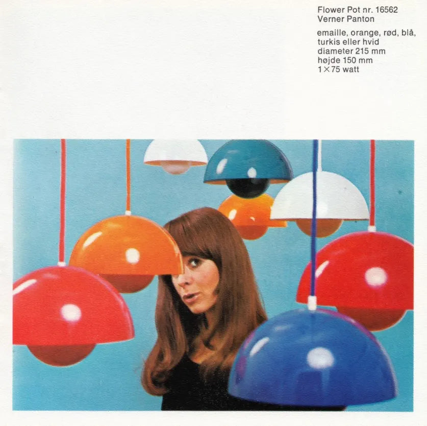 Lampa wisząca Flowerpot // proj. Verner Panton // Louis Poulsen