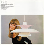 Czerwona lampa PH5 // proj. Poul Henningsen // Louis Poulsen