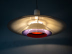 Wielowarstwowa lampa wisząca // Dania, lata 70/80