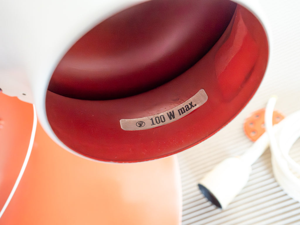 Czerwona lampa PH5 // proj. Poul Henningsen // Louis Poulsen