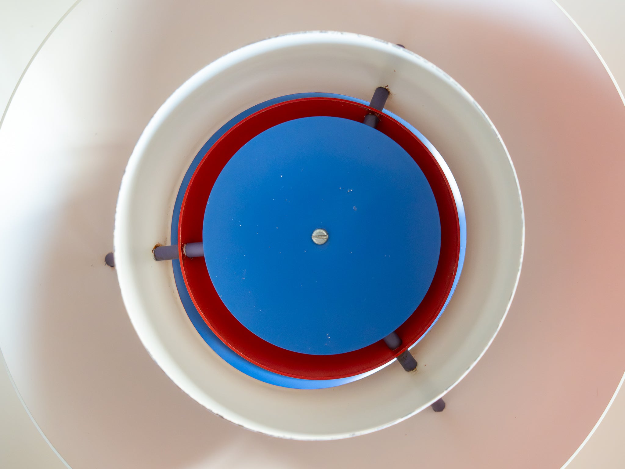 Czerwona lampa PH5 // proj. Poul Henningsen // Louis Poulsen