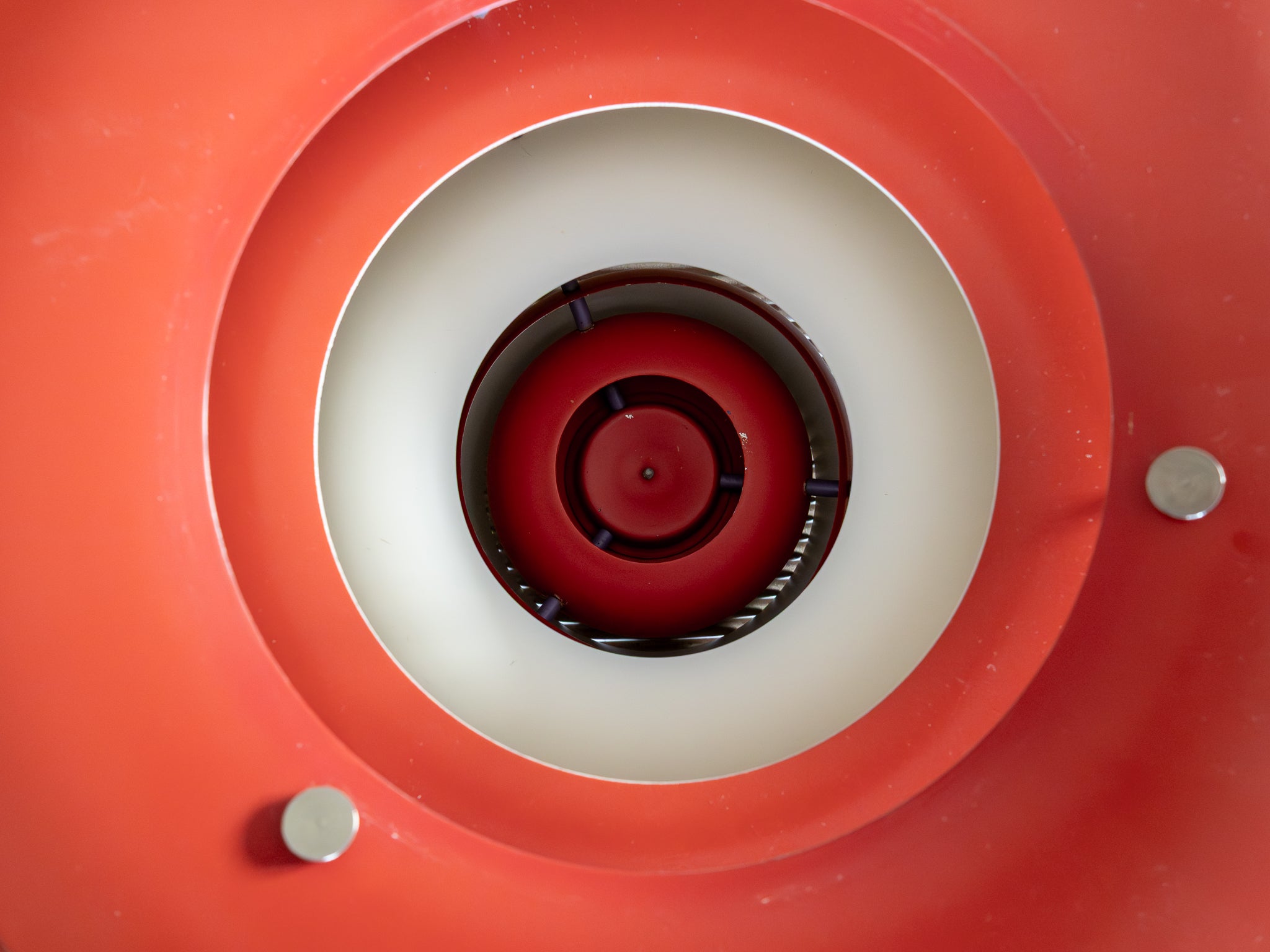 Czerwona lampa PH5 // proj. Poul Henningsen // Louis Poulsen