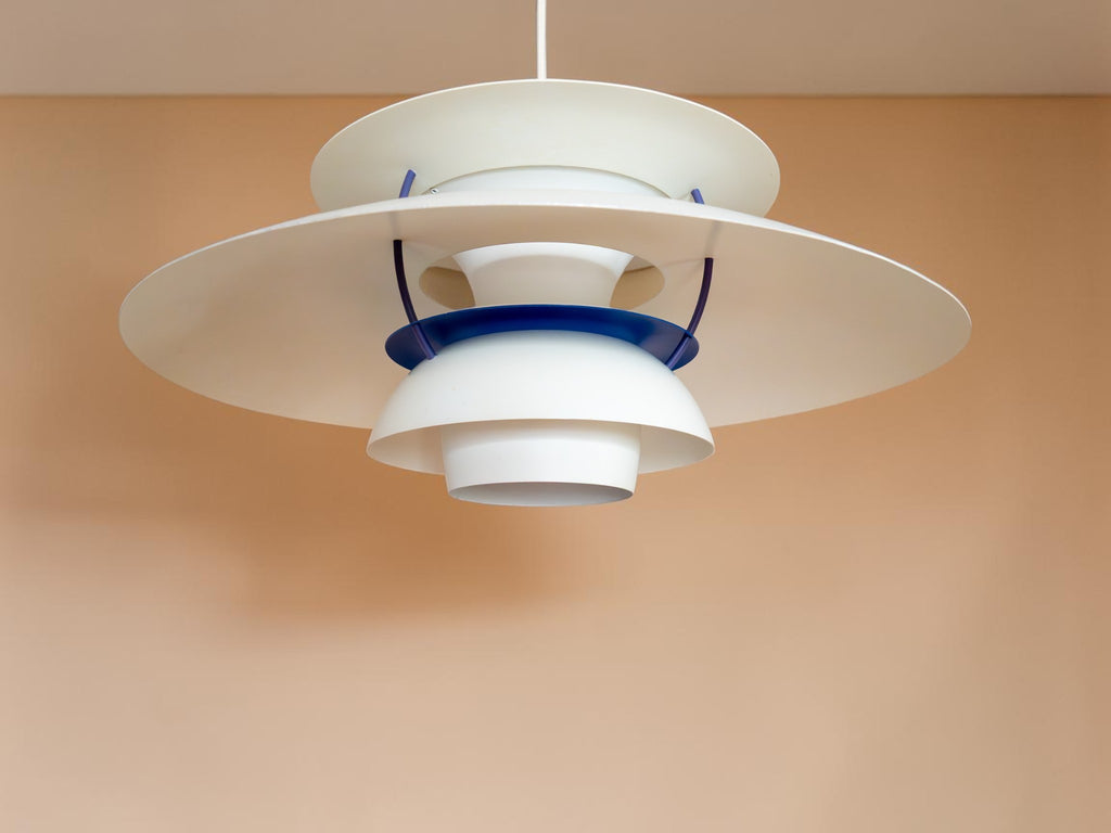 Lampa wisząca PH5 z lat 70.// proj. Poul Henningsen // Louis Poulsen