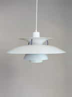 Lampa wisząca PH5 z lat 80.// proj. Poul Henningsen // Louis Poulsen