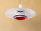 Wielowarstwowa lampa wisząca // Dania, lata 70/80